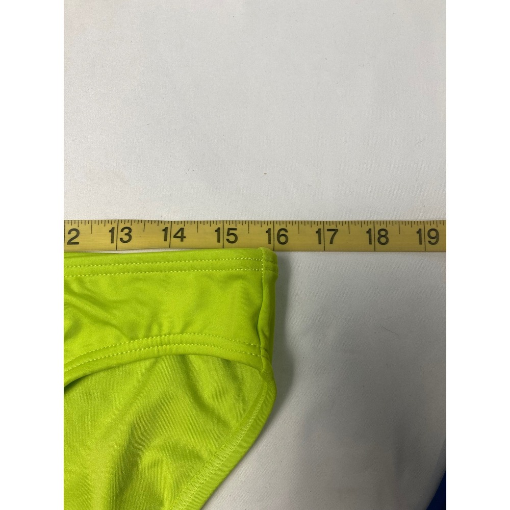 Michael Michael Kors Neon Lime Bikini Bottoms Womens Large NWOT Swimwear - Picture 5 of 6